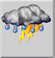 Thunderstorm rain, Muy nuboso Thunderstorm rain, Muy nuboso