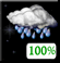 Lluvia fuerte