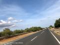 Nuvols a la carretera cap a Sineu