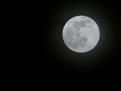 Luna llena con zoom