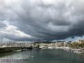 Nuvols de tormenta badia de Palma - 1 Maig
