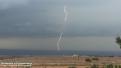 Tormenta en Formentera. Sa Cala - La Mola 09-08-2017