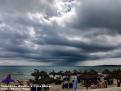 Nuvols de tormenta a Cala Millor