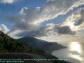 Nuvols de tormenta a la punta de Banyalbufar